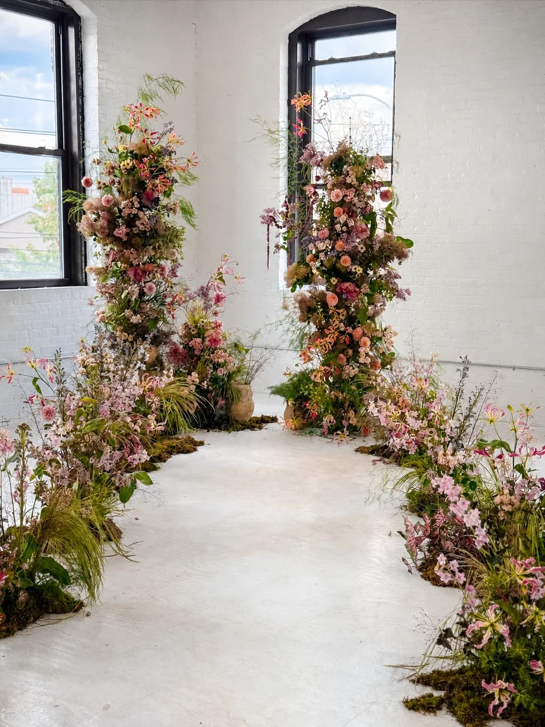 Diseño floral de Florale para una boda